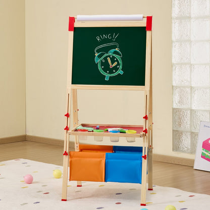 AC7811A - Double-Sided Adjustable Kids Art Easel for Creative Play