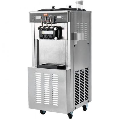 CK400PRO-A19 - VEVOR 34-44L/H Soft Serve Ice Cream Maker with Dual Compressors
