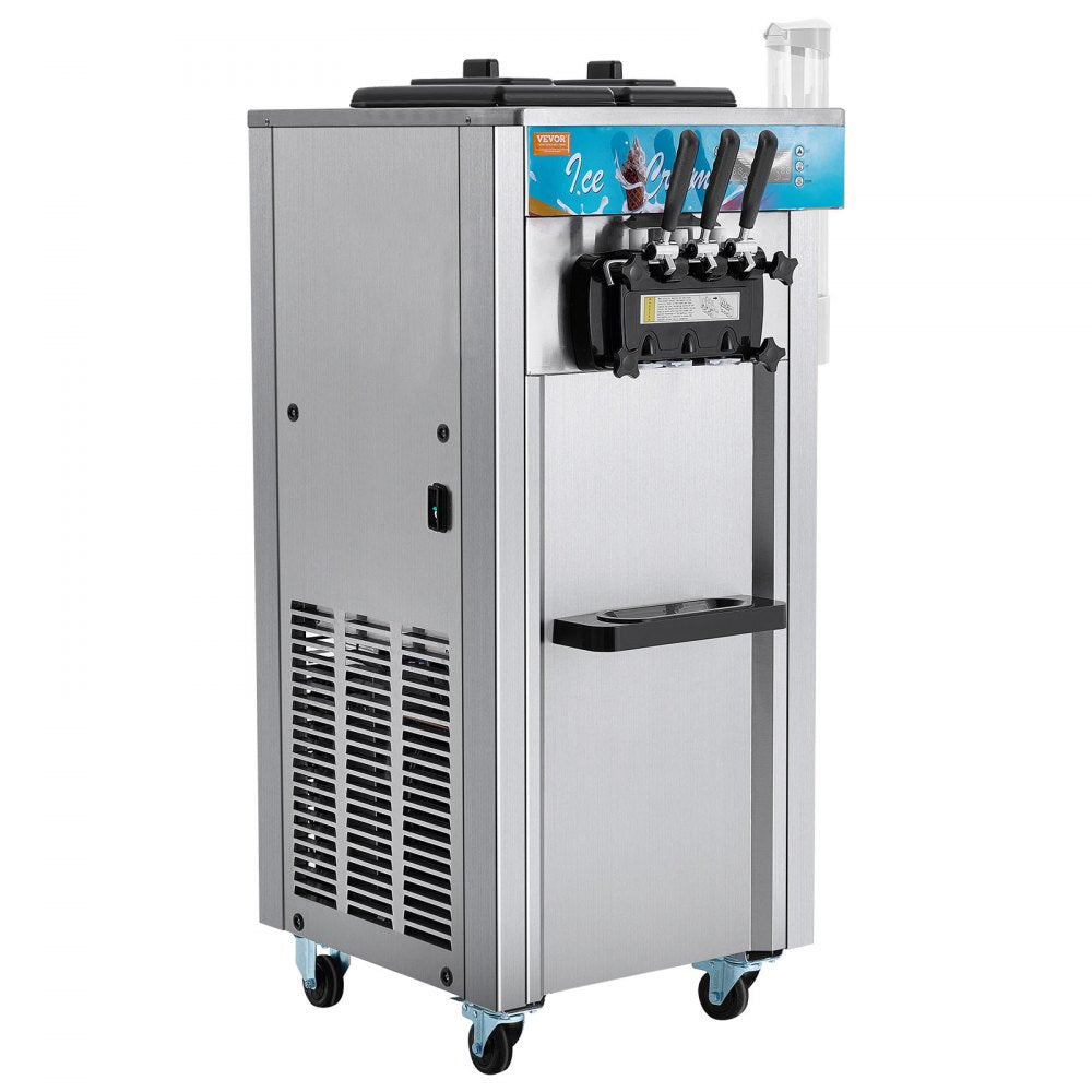 D425 - 21-31 L/H VEVOR 3-Flavor Soft Serve Ice Cream Machine