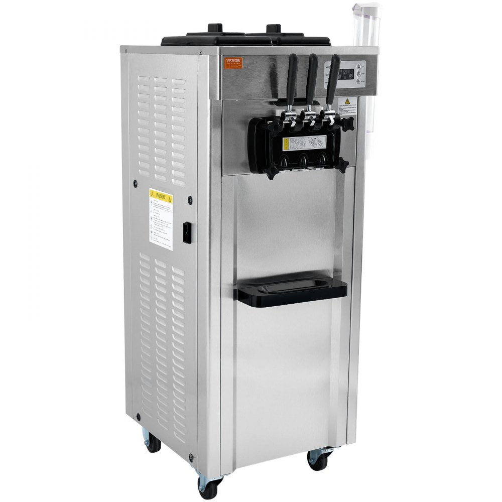 CKX300PRO-A19 - Efficient 3-Flavor Ice Cream Machine, 5.5-8.2 Gallons/Hour