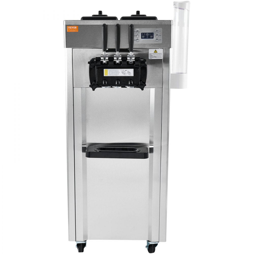 CKX300PRO-A19 - Efficient 3-Flavor Ice Cream Machine, 5.5-8.2 Gallons/Hour