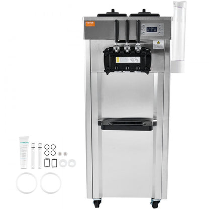 CKX300PRO-A19 - Efficient 3-Flavor Ice Cream Machine, 5.5-8.2 Gallons/Hour