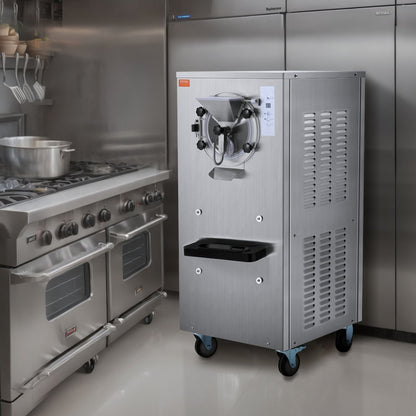 BY7225 - 8L VEVOR Ice Cream Machine with Rapid Cooling & Digital Control
