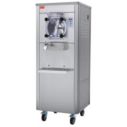 BQL-128YH - 6L Stainless Steel Ice Cream Maker, 18L/H, Custom Hardness