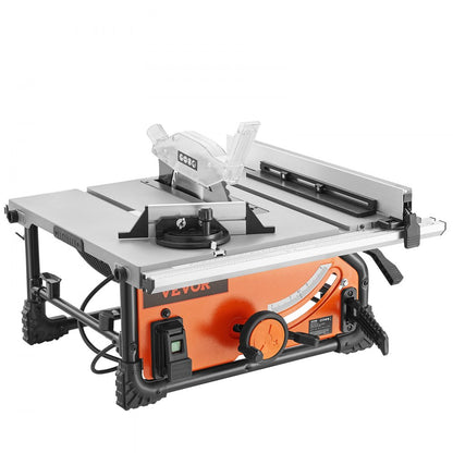 M1H-ZP7-254-1 - 10" Electric Table Saw with 25" Rip Capacity and 4500 RPM