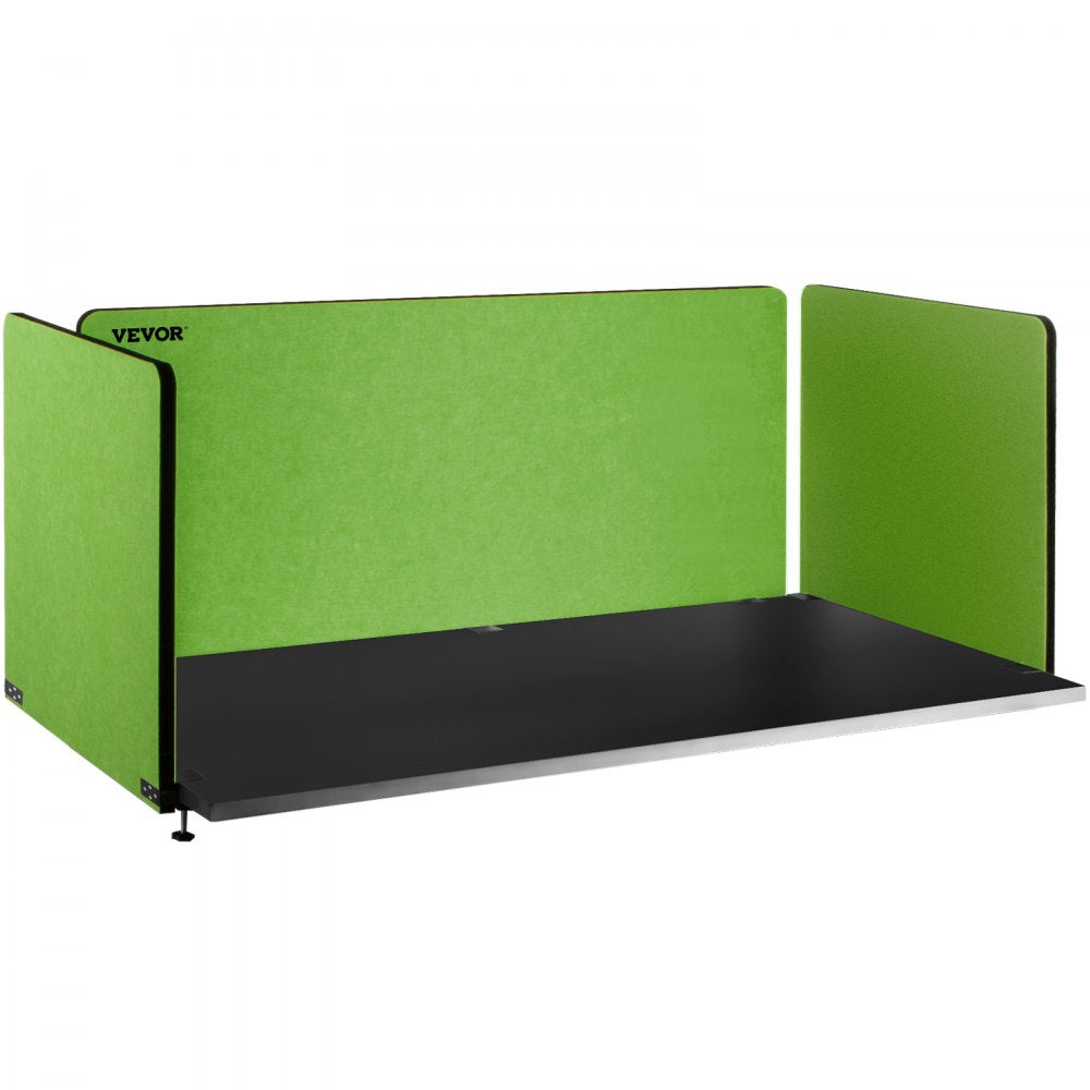 60ZMGYPFCLS - 60'' Green Desk Divider for Enhanced Privacy and Noise Reduction