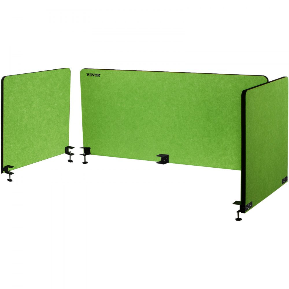 60ZMGYPFCLS - 60'' Green Desk Divider for Enhanced Privacy and Noise Reduction
