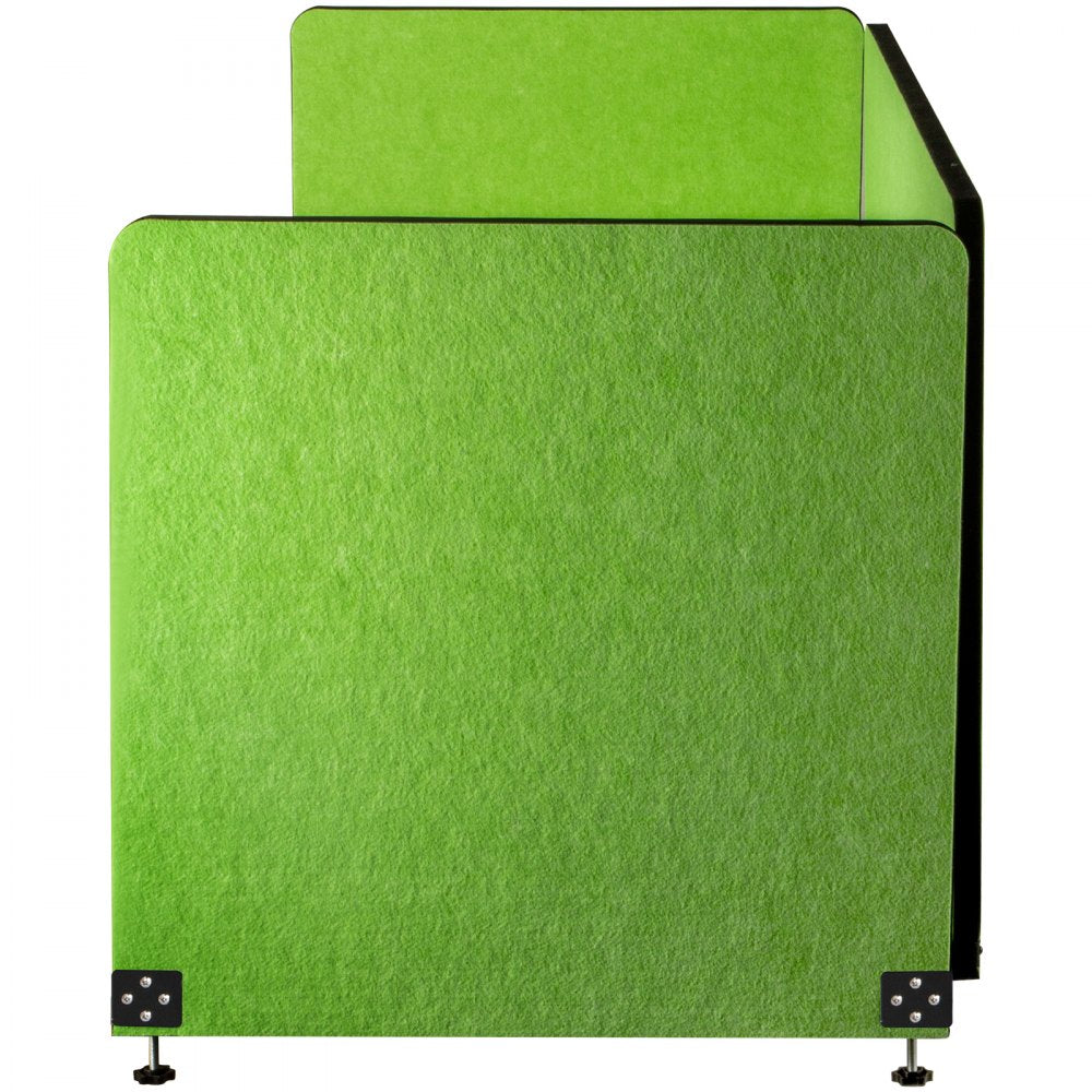 60ZMGYPFCLS - 60'' Green Desk Divider for Enhanced Privacy and Noise Reduction
