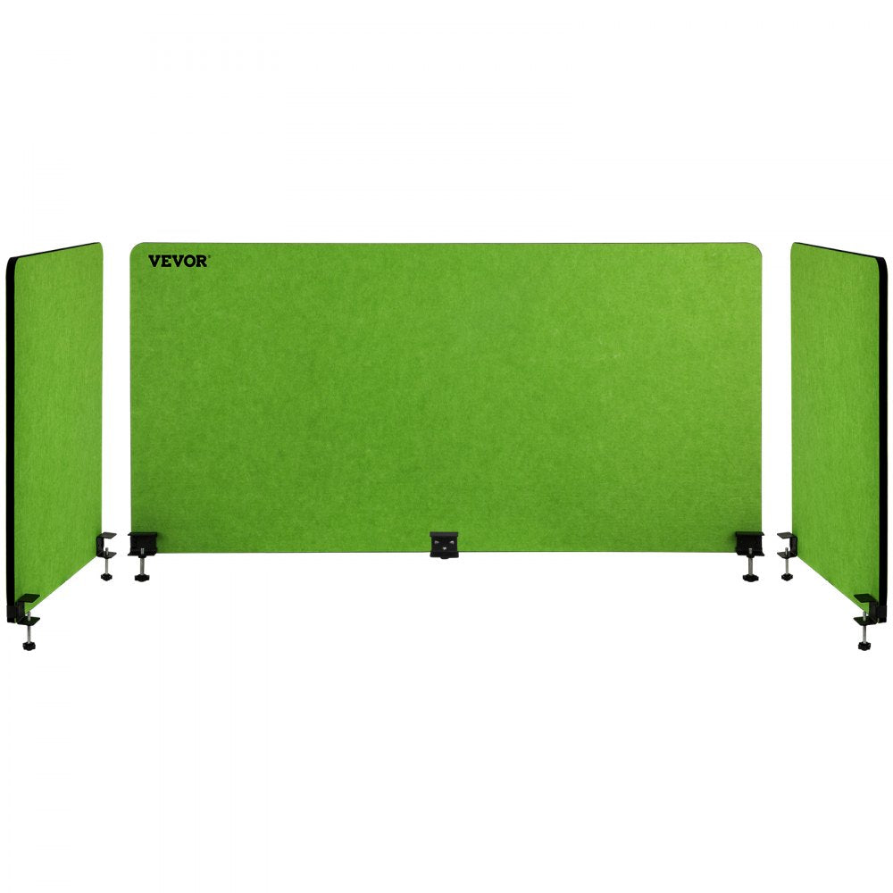 60ZMGYPFCLS - 60'' Green Desk Divider for Enhanced Privacy and Noise Reduction