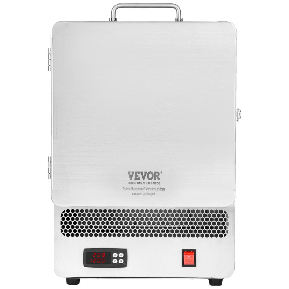 KD-Z6651 - VEVOR 1500W Kiln, 13"x10"x19", Stainless Steel, PID Control