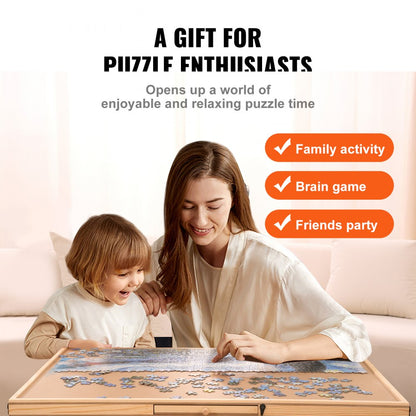 JR-1000 - VEVOR 29" x 21.6" Puzzle Board for Hobbies and Games