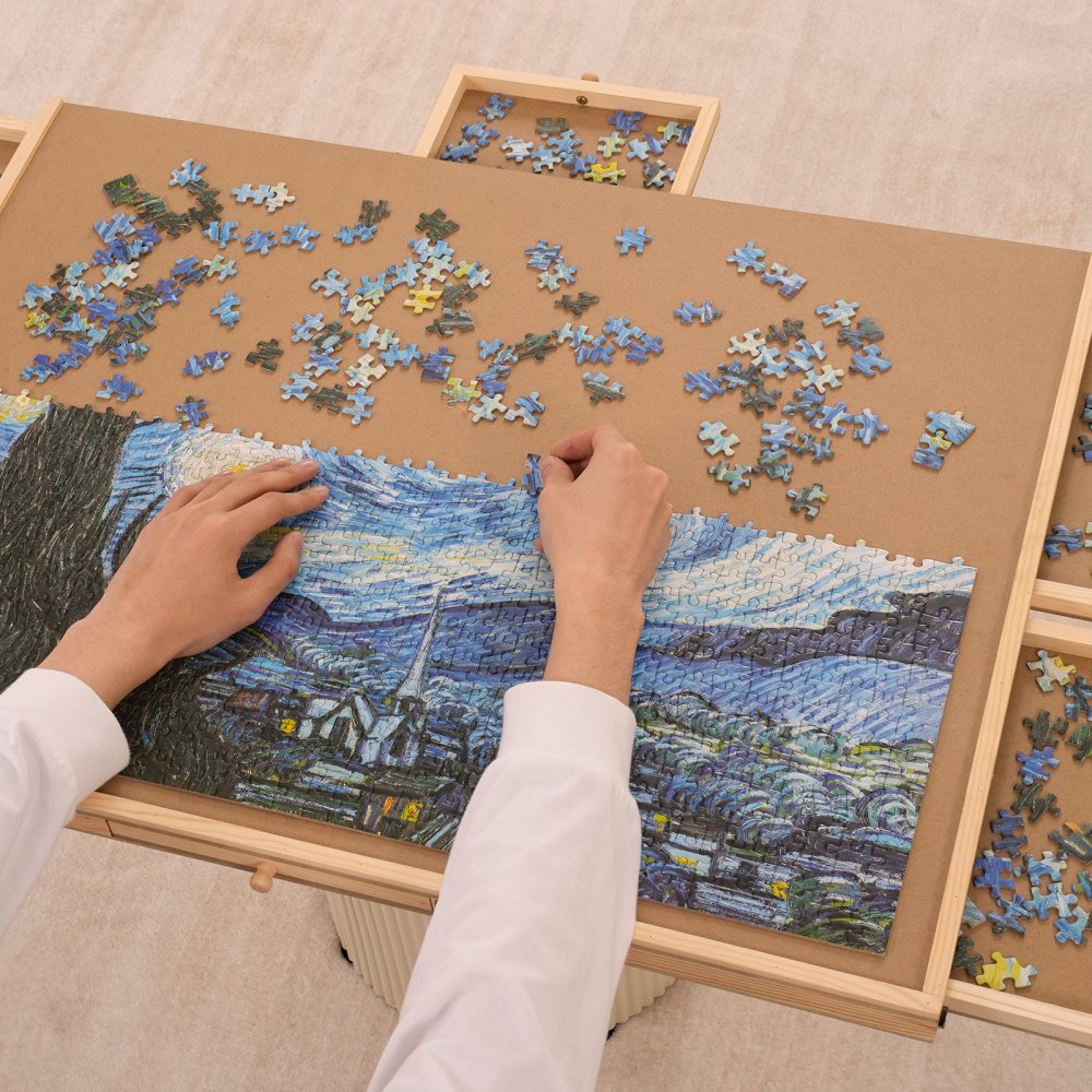 JR-1000 - VEVOR 29" x 21.6" Puzzle Board for Hobbies and Games