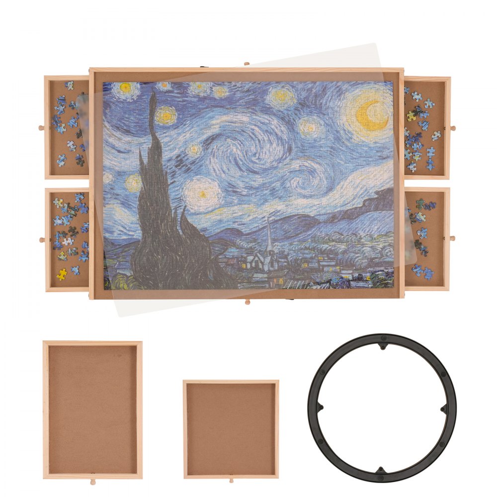 JR-1000 - VEVOR 29" x 21.6" Puzzle Board for Hobbies and Games