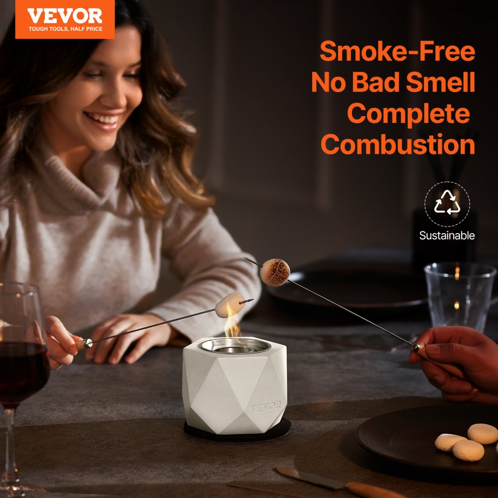 HP-011 - Compact Smokeless Tabletop Fire Pit for Cozy Gatherings