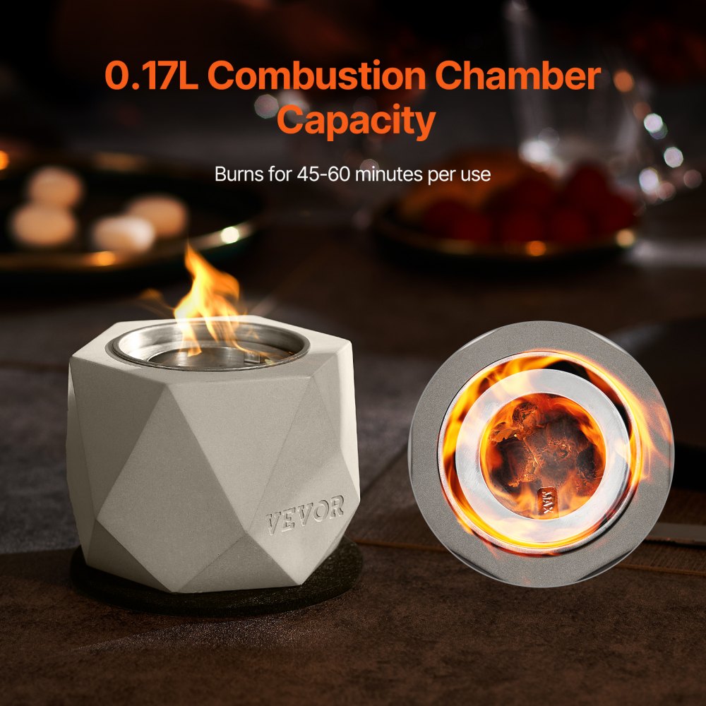 HP-011 - Compact Smokeless Tabletop Fire Pit for Cozy Gatherings