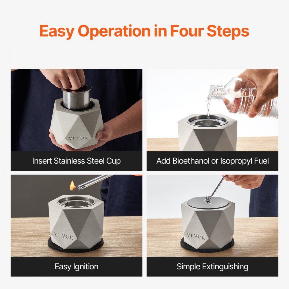 HP-011 - Compact Smokeless Tabletop Fire Pit for Cozy Gatherings