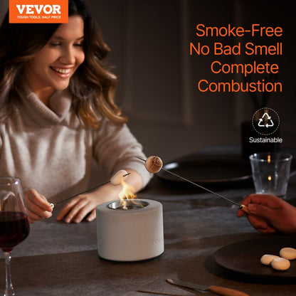 HP-003 - Compact Smokeless Tabletop Fire Pit for Indoor/Outdoor Use