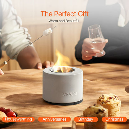 HP-003 - Compact Smokeless Tabletop Fire Pit for Indoor/Outdoor Use