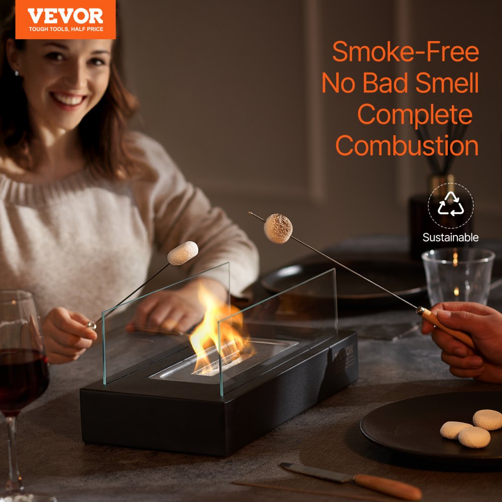 EH-012 - 14" Smokeless Tabletop Fire Pit for Indoor & Outdoor Use
