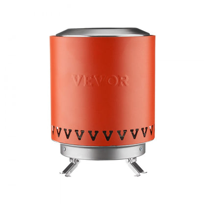 EH-008-1 - 6" Smokeless Stainless Steel Tabletop Fire Pit for Outdoor Relaxation