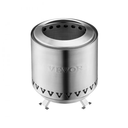 EH-008 - 6-Inch Smokeless Tabletop Fire Pit for Indoor & Outdoor Use