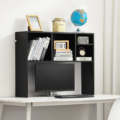 KLBS-01 - 37" VEVOR Desktop Bookshelf with Compartments & Anti-Tip Feature