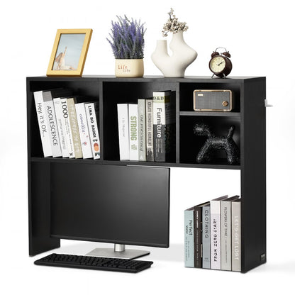 KLBS-01 - 37" VEVOR Desktop Bookshelf with Compartments & Anti-Tip Feature