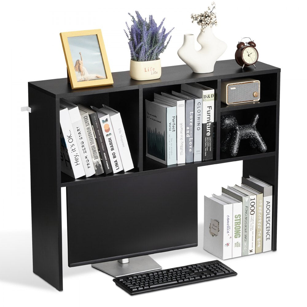 KLBS-01 - 37" VEVOR Desktop Bookshelf with Compartments & Anti-Tip Feature