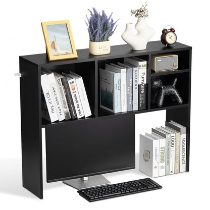 KLBS-01 - 37" VEVOR Desktop Bookshelf with Compartments & Anti-Tip Feature