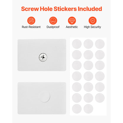 KLBS-05 - 37.2" VEVOR Bookshelf for Monitors, Office Organization & Stability