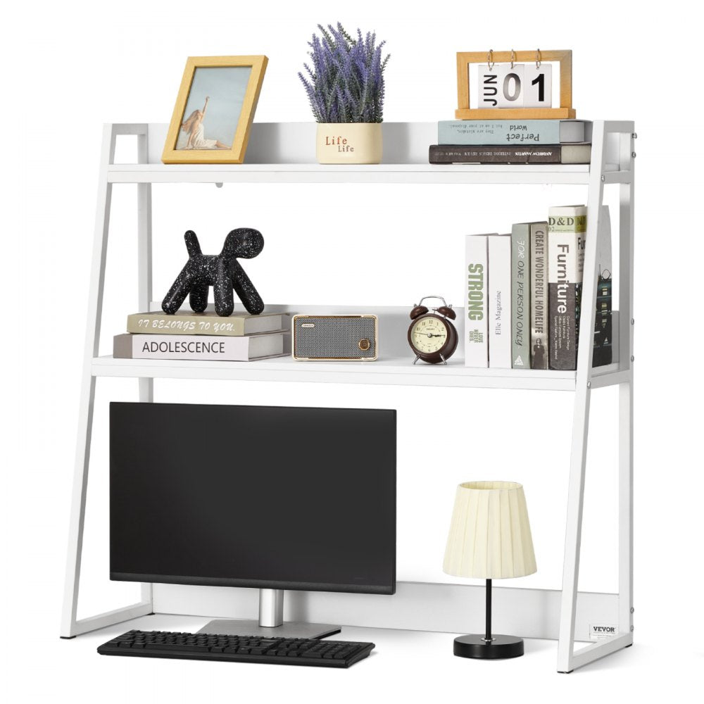 KLBS-08 - 37.4" VEVOR Bookshelf with Compartments for Organized Desks