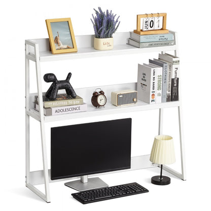 KLBS-08 - 37.4" VEVOR Bookshelf with Compartments for Organized Desks