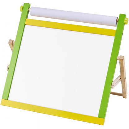 AC7813A - Double-Sided Kids Art Easel with Chalkboard & Whiteboard