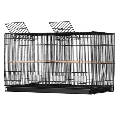 504B-R - 30x18x18 In Bird Cage with Divider and Secure Door