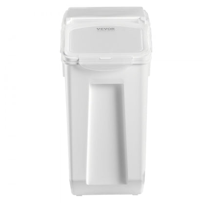 F-8909X2 - 2-Piece 35lb Capacity Airtight Food Storage Container with Wheels