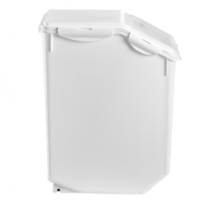 F-8909X2 - 2-Piece 35lb Capacity Airtight Food Storage Container with Wheels