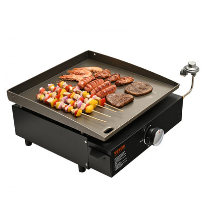 YCD-G2317 - Portable 16.9" Non-Stick Griddle for Efficient Cooking
