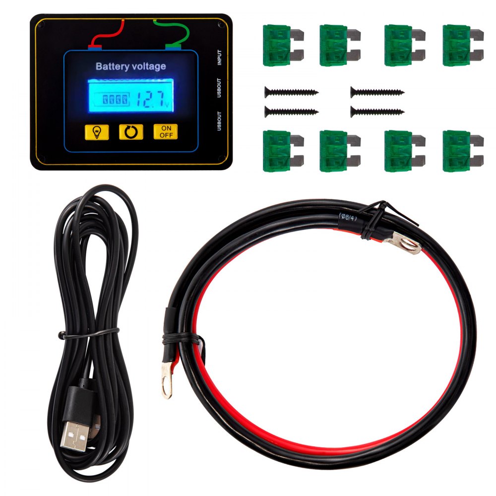 GYM-2000W - 2000W Modified Sine Wave Inverter with LCD & Cooling Fan