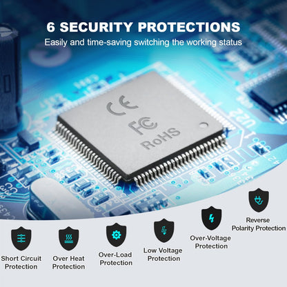 GYM-3000W - 3000W VEVOR 24V DC to 120V AC Inverter with LCD Display