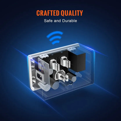 010963613172 - Compact Voice-Controlled Smart Plug for Home Automation