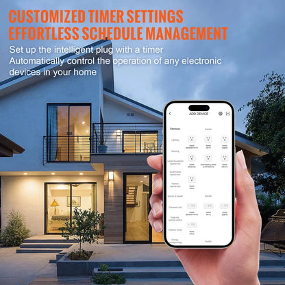010963613172 - Compact Voice-Controlled Smart Plug for Home Automation