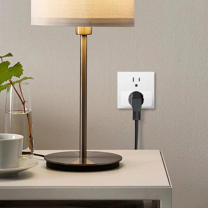 010963613172 - Compact Voice-Controlled Smart Plug for Home Automation