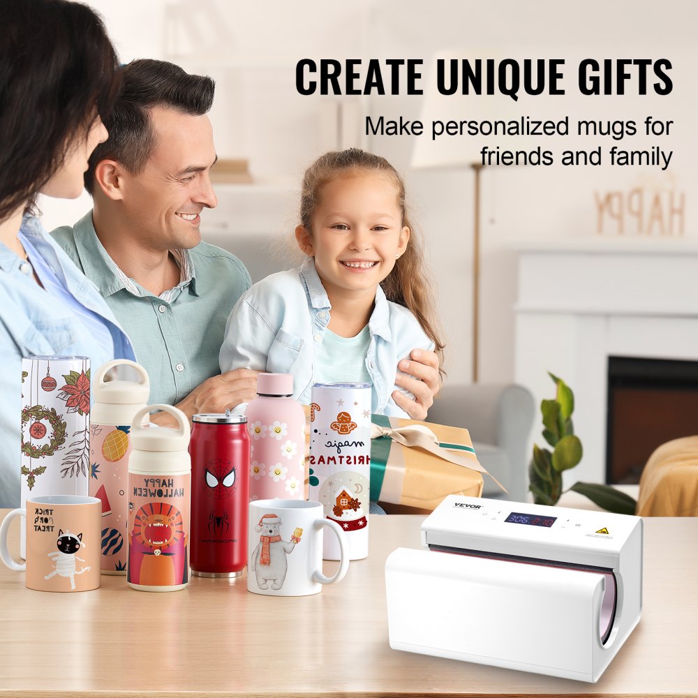 F300S - Automatic Tumbler Heat Press for 11oz to 30oz Designs