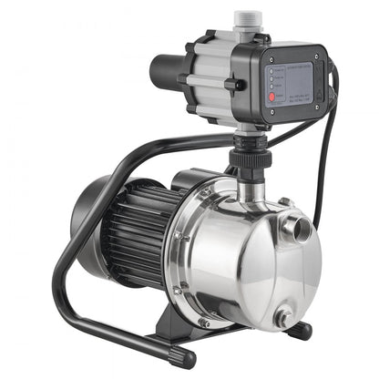 XKJ-1104SE - 1HP Shallow Well Pump with Auto Controller for Strong Water Pressure