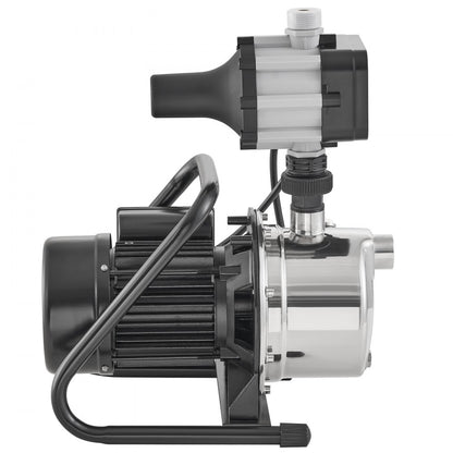 XKJ-1104SE - 1HP Shallow Well Pump with Auto Controller for Strong Water Pressure