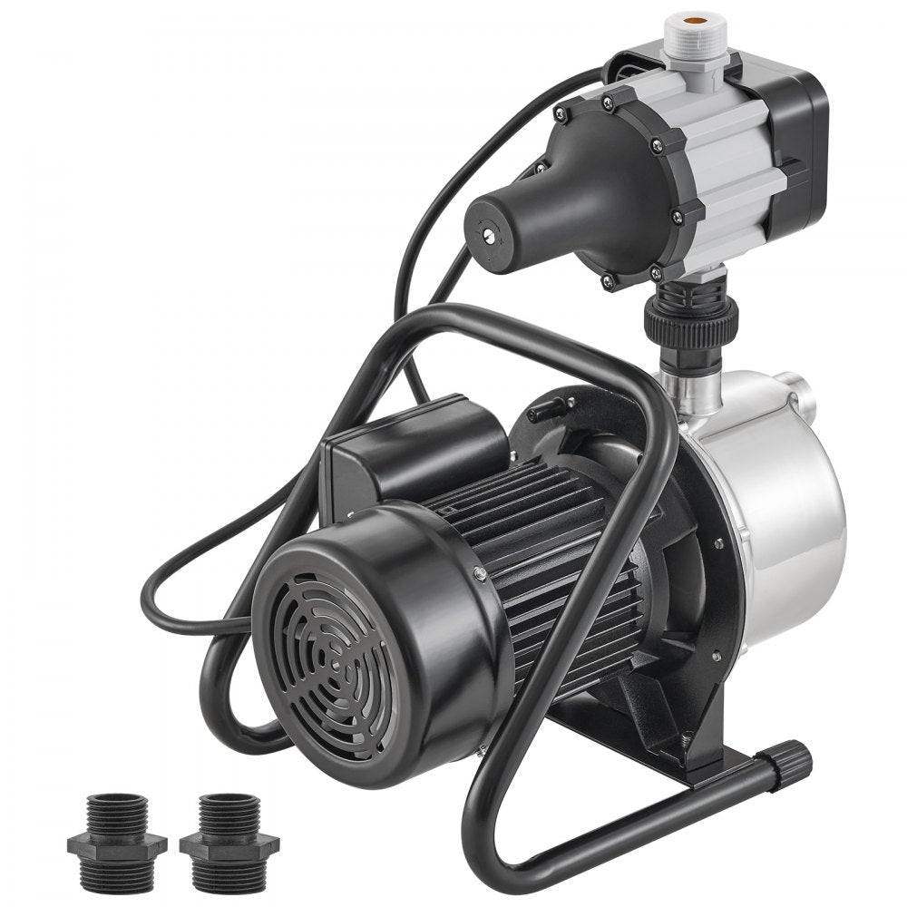 XKJ-1104SE - 1HP Shallow Well Pump with Auto Controller for Strong Water Pressure