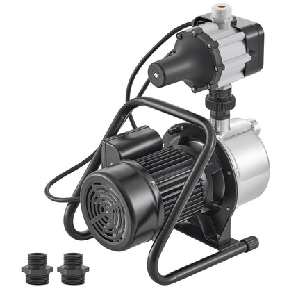 XKJ-1104SE - 1HP Shallow Well Pump with Auto Controller for Strong Water Pressure