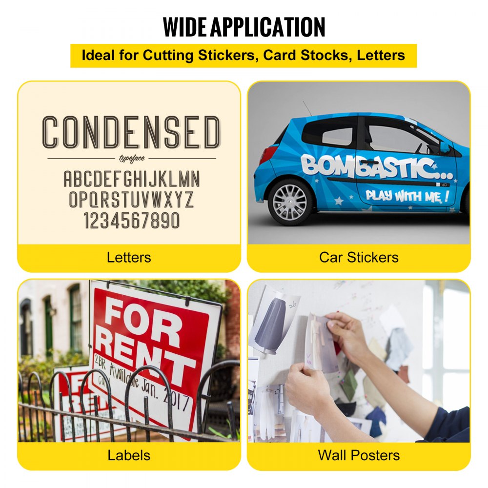 TT-450 - 18" VEVOR Vinyl Cutter with Camera & Quiet Motor