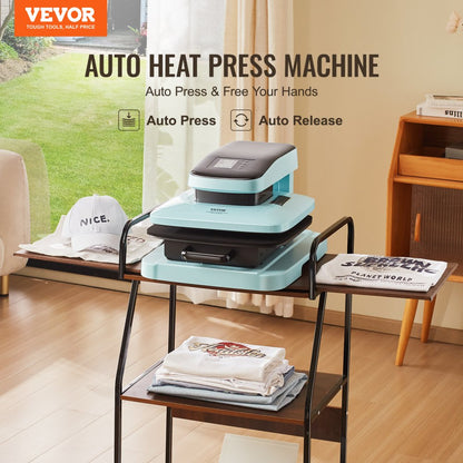 ZD-888/2 - VEVOR Automatic Heat Press Machine for T-Shirt Printing