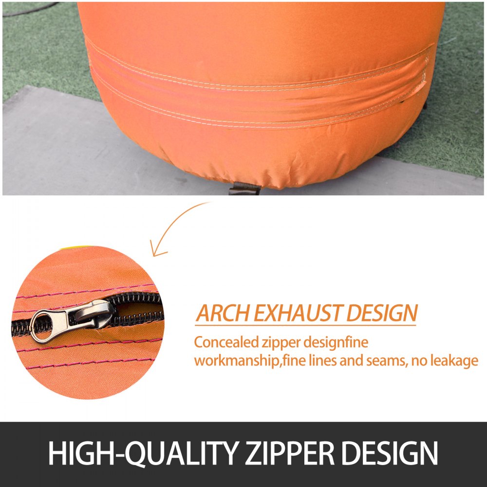 010569867342 - 20ft Durable Inflatable Arch for Events & Advertising